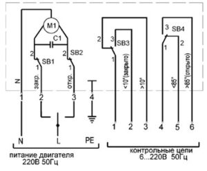 AC230-20-3-S, AC230-30-3-S электропривод без возвратного пружинного механизма